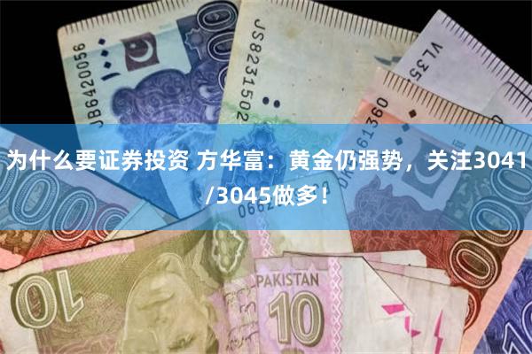 为什么要证券投资 方华富：黄金仍强势，关注3041/3045