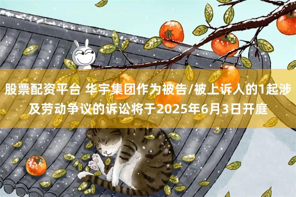 股票配资平台 华宇集团作为被告/被上诉人的1起涉及劳动争议的