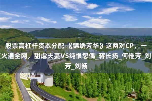 股票高杠杆资本分配 《锦绣芳华》这两对CP，一夜火遍全网，甜